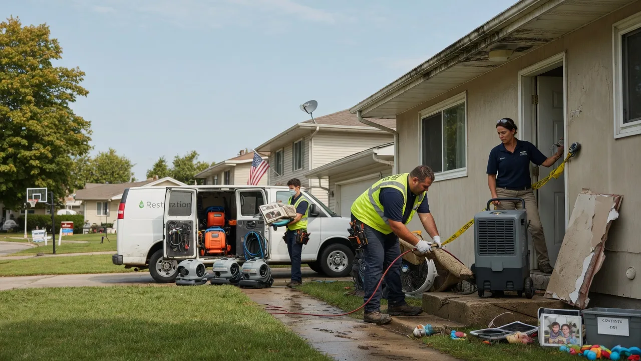 Water Damage Restoration in Langley, OK near me